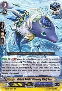 Dolphin Soldier of Leaping Windy Seas - V-SS09: Revival Selection - Cardfight Vanguard card