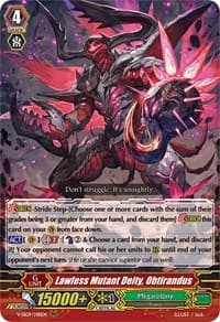 Lawless Mutant Deity, Obtirandus - V-SS09: Revival Selection - Cardfight Vanguard card