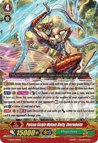 Poison Sickle Mutant Deity, Overwhelm - V-SS09: Revival Selection - Cardfight Vanguard card