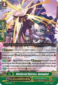 Sheltered Heiress, Spangled - V-SS09: Revival Selection - Cardfight Vanguard card