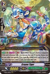 Crayon Tiger - V-SS09: Revival Selection - Cardfight Vanguard card
