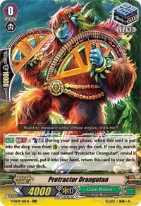 Protractor Orangutan - V-SS09: Revival Selection - Cardfight Vanguard card