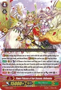 Flower Princess of Four Seasons, Velhemina - V-SS09: Revival Selection - Cardfight Vanguard card