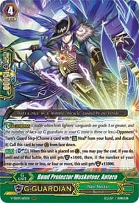 Bond Protector Musketeer, Antero - V-SS09: Revival Selection - Cardfight Vanguard card
