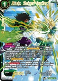 Broly, Saiyan Instinct - Special Anniversary Set 2021 - Dragon Ball Super: Masters card