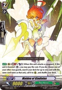 Maiden of Gladiolus - V-SS09: Revival Selection - Cardfight Vanguard card