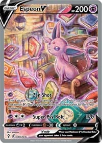 Espeon V (Alternate Full Art) - SWSH07: Evolving Skies - Pokemon card