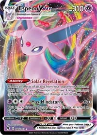 Espeon VMAX - SWSH07: Evolving Skies - Pokemon card