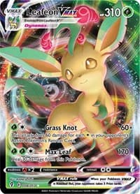 Leafeon VMAX - SWSH07: Evolving Skies - Pokemon card
