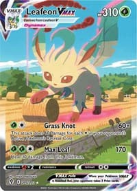 Leafeon VMAX (Alternate Art Secret) - SWSH07: Evolving Skies - Pokemon card