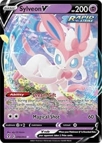 Sylveon V - SWSH07: Evolving Skies - Pokemon card