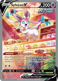 Sylveon V (Alternate Full Art) - SWSH07: Evolving Skies - Pokemon card