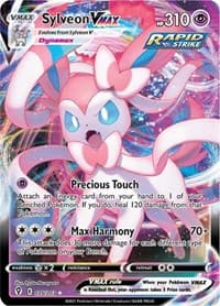 Sylveon VMAX - SWSH07: Evolving Skies - Pokemon card