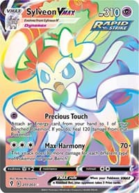 Sylveon VMAX (Secret) - SWSH07: Evolving Skies - Pokemon card