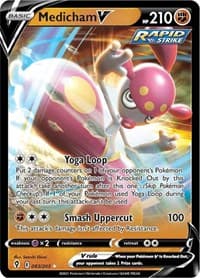 Medicham V - SWSH07: Evolving Skies - Pokemon card