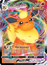 Flareon VMAX - SWSH07: Evolving Skies - Pokemon card