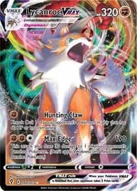 Lycanroc VMAX - SWSH07: Evolving Skies - Pokemon card