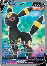 Umbreon V (Full Art) - SWSH07: Evolving Skies - Pokemon card