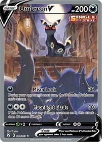 Umbreon V (Alternate Full Art) - SWSH07: Evolving Skies - Pokemon card