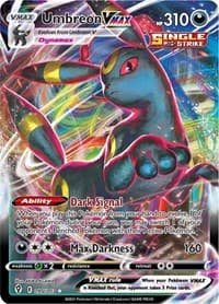 Umbreon VMAX - SWSH07: Evolving Skies - Pokemon card