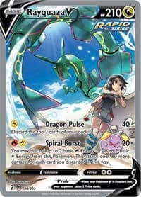 Rayquaza V (Alternate Full Art) - SWSH07: Evolving Skies - Pokemon card