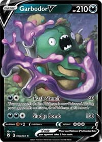 Garbodor V - SWSH07: Evolving Skies - Pokemon card