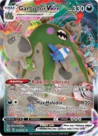 Garbodor VMAX - SWSH07: Evolving Skies - Pokemon card