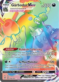 Garbodor VMAX (Secret) - SWSH07: Evolving Skies - Pokemon card