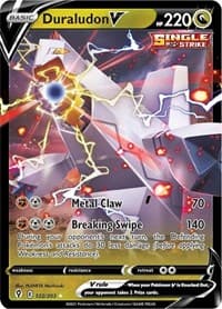 Duraludon V - SWSH07: Evolving Skies - Pokemon card