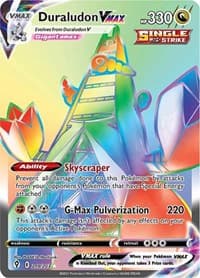Duraludon VMAX (Secret) - SWSH07: Evolving Skies - Pokemon card