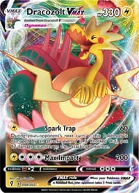 Dracozolt VMAX - SWSH07: Evolving Skies - Pokemon card