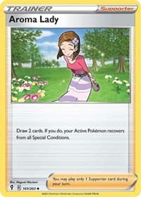 Aroma Lady - SWSH07: Evolving Skies - Pokemon card