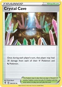 Crystal Cave - SWSH07: Evolving Skies - Pokemon card
