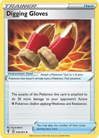 Digging Gloves - SWSH07: Evolving Skies - Pokemon card