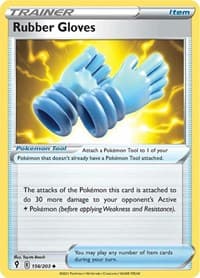 Rubber Gloves - SWSH07: Evolving Skies - Pokemon card