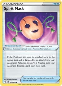 Spirit Mask - SWSH07: Evolving Skies - Pokemon card