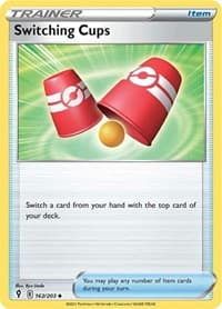 Switching Cups - SWSH07: Evolving Skies - Pokemon card
