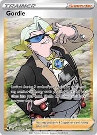 Gordie (Full Art) - SWSH07: Evolving Skies - Pokemon card