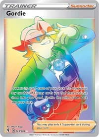 Gordie (Secret) - SWSH07: Evolving Skies - Pokemon card