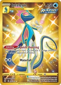 Inteleon (Secret) - SWSH07: Evolving Skies - Pokemon card