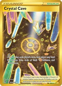 Crystal Cave (Secret) - SWSH07: Evolving Skies - Pokemon card