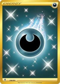 Darkness Energy (Secret) - SWSH07: Evolving Skies - Pokemon card