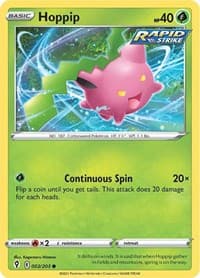 Hoppip - SWSH07: Evolving Skies - Pokemon card