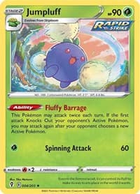 Jumpluff - SWSH07: Evolving Skies - Pokemon card