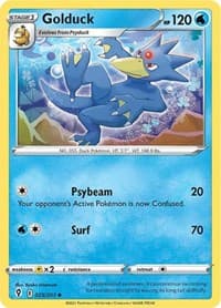 Golduck - SWSH07: Evolving Skies - Pokemon card