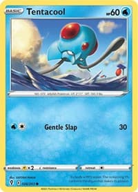 Tentacool - SWSH07: Evolving Skies - Pokemon card
