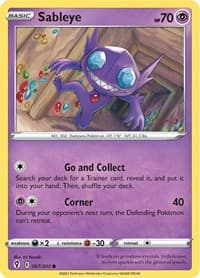 Sableye - SWSH07: Evolving Skies - Pokemon card