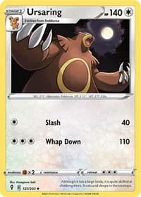 Ursaring - SWSH07: Evolving Skies - Pokemon card