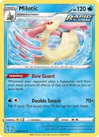 Milotic - SWSH07: Evolving Skies - Pokemon card