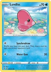 Luvdisc - SWSH07: Evolving Skies - Pokemon card
